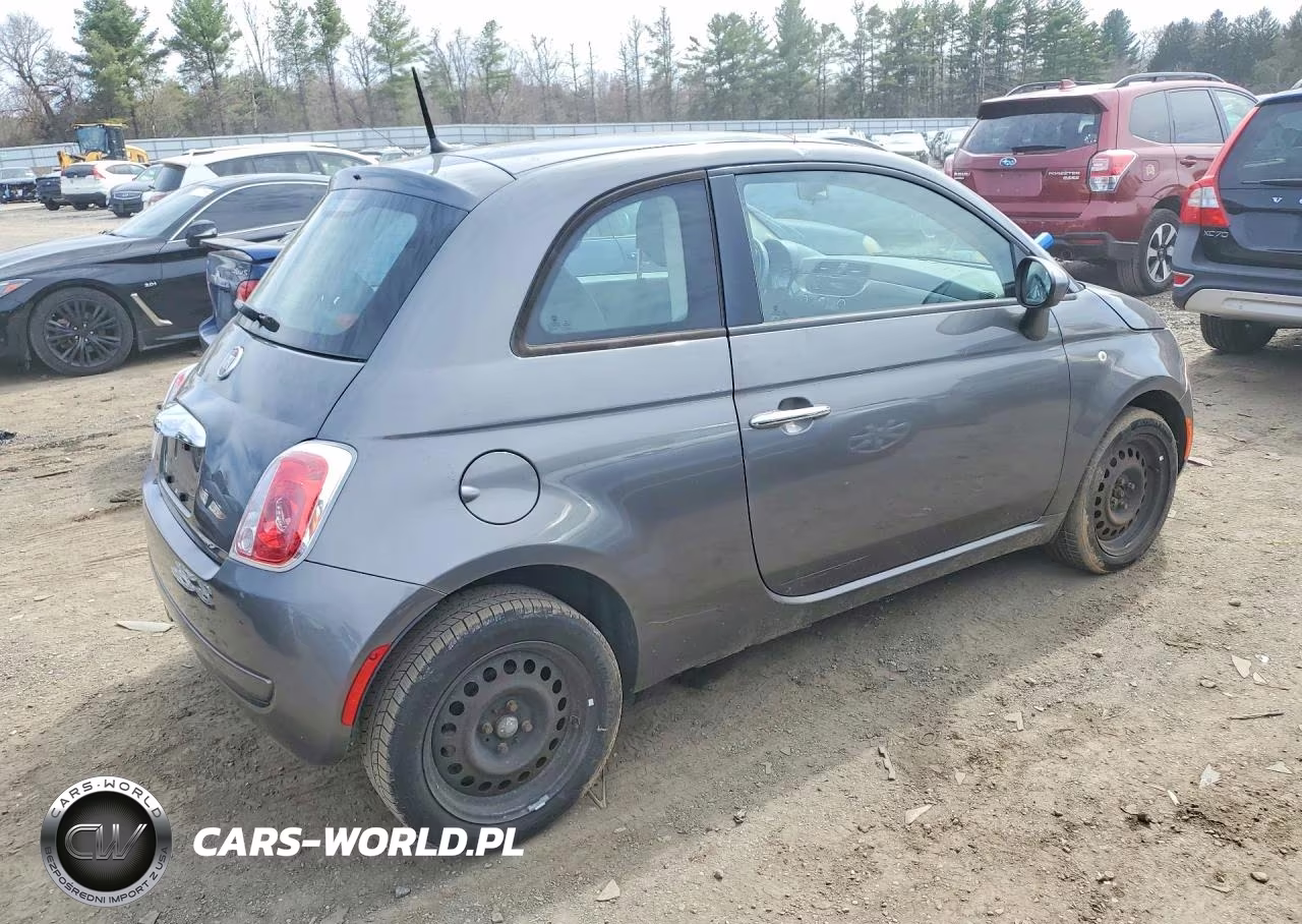 2013 Fiat 500 VIN:3C3CFFAR9DT698388 - 3