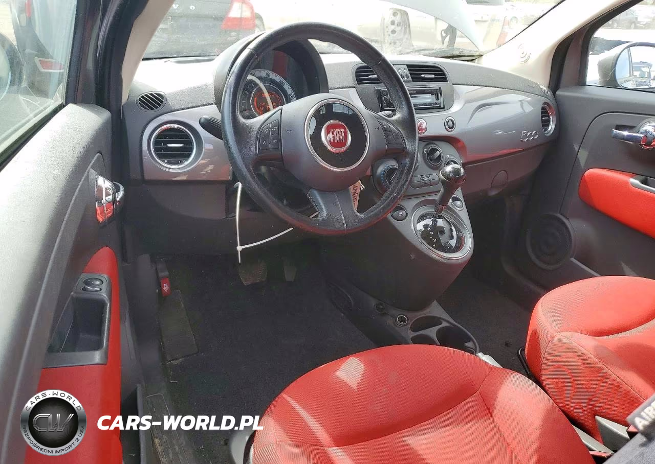 2013 Fiat 500 VIN:3C3CFFAR9DT698388 - 8