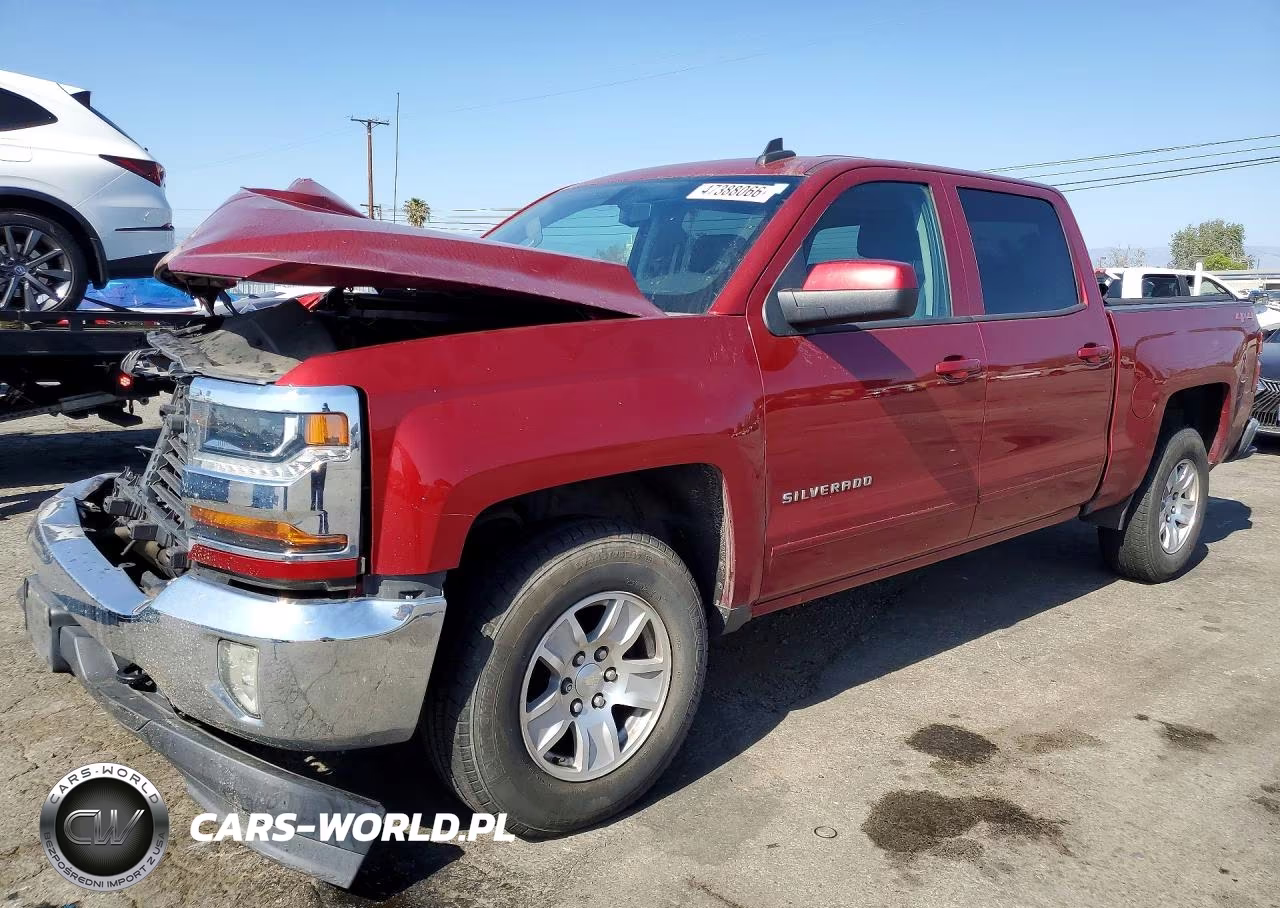 2018 Chevrolet Silverado K1500 Lt VIN:3GCUKRECXJG469175 - 1