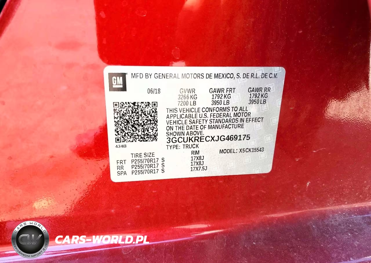 2018 Chevrolet Silverado K1500 Lt VIN:3GCUKRECXJG469175 - 12