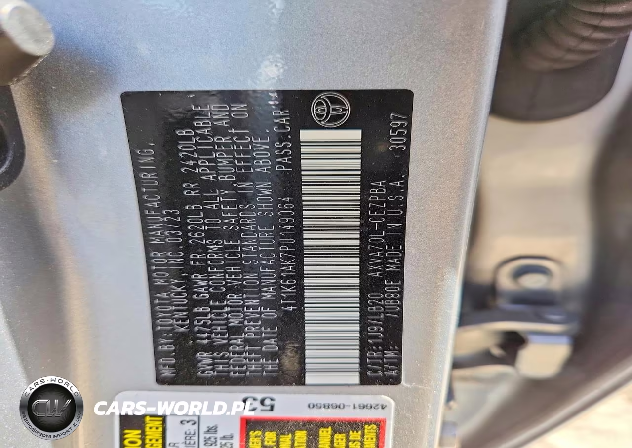 2023 Toyota Camry Xse VIN:4T1K61AK7PU149064 - 13