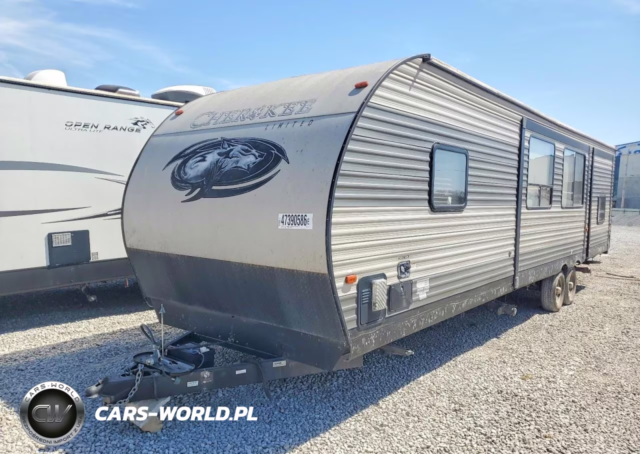2017 Forest River Cherokee Camper VIN:4X4TCKF22HX128441 - 2