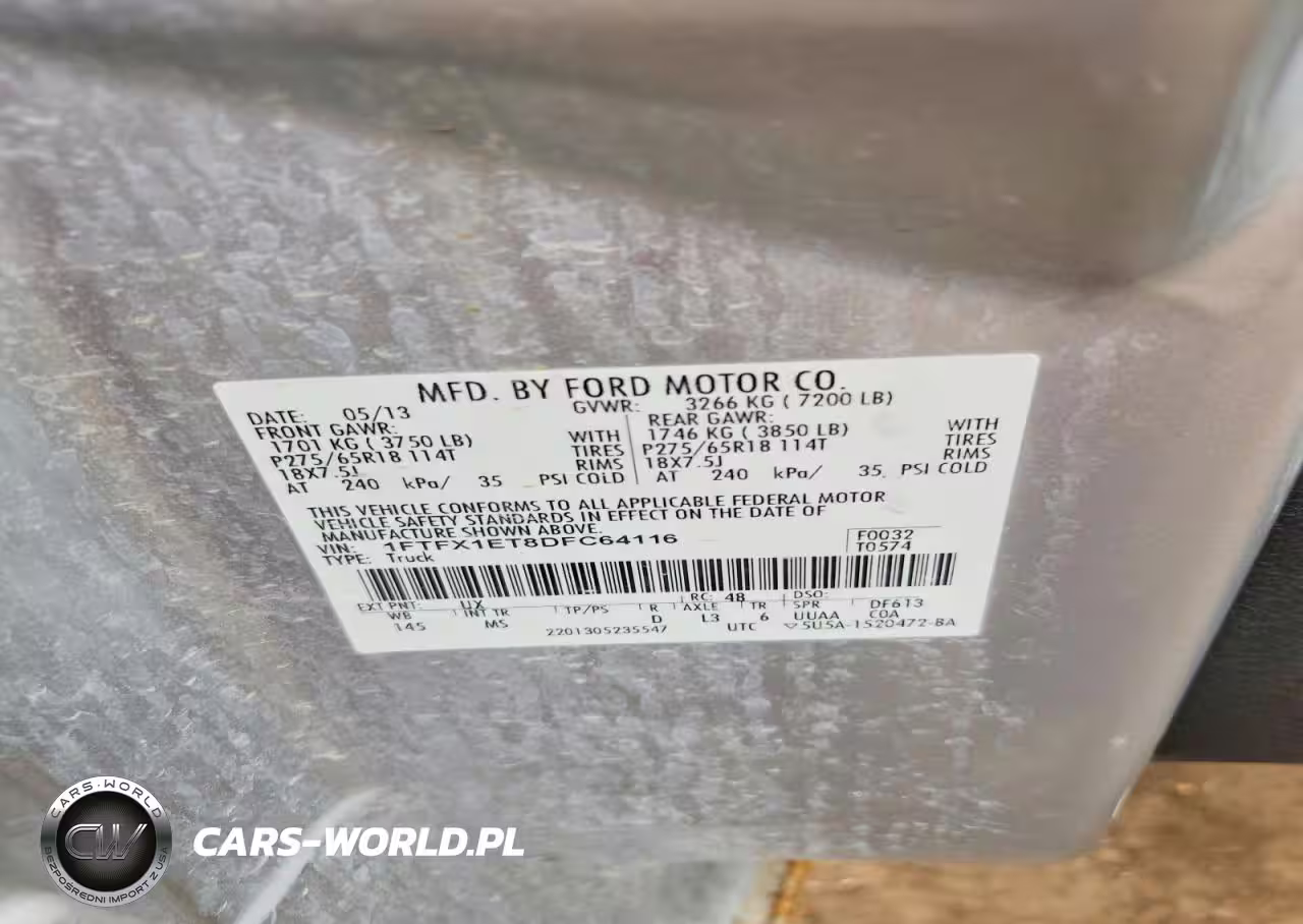 2013 Ford F150 Super Cab VIN:1FTFX1ET8DFC64116 - 12