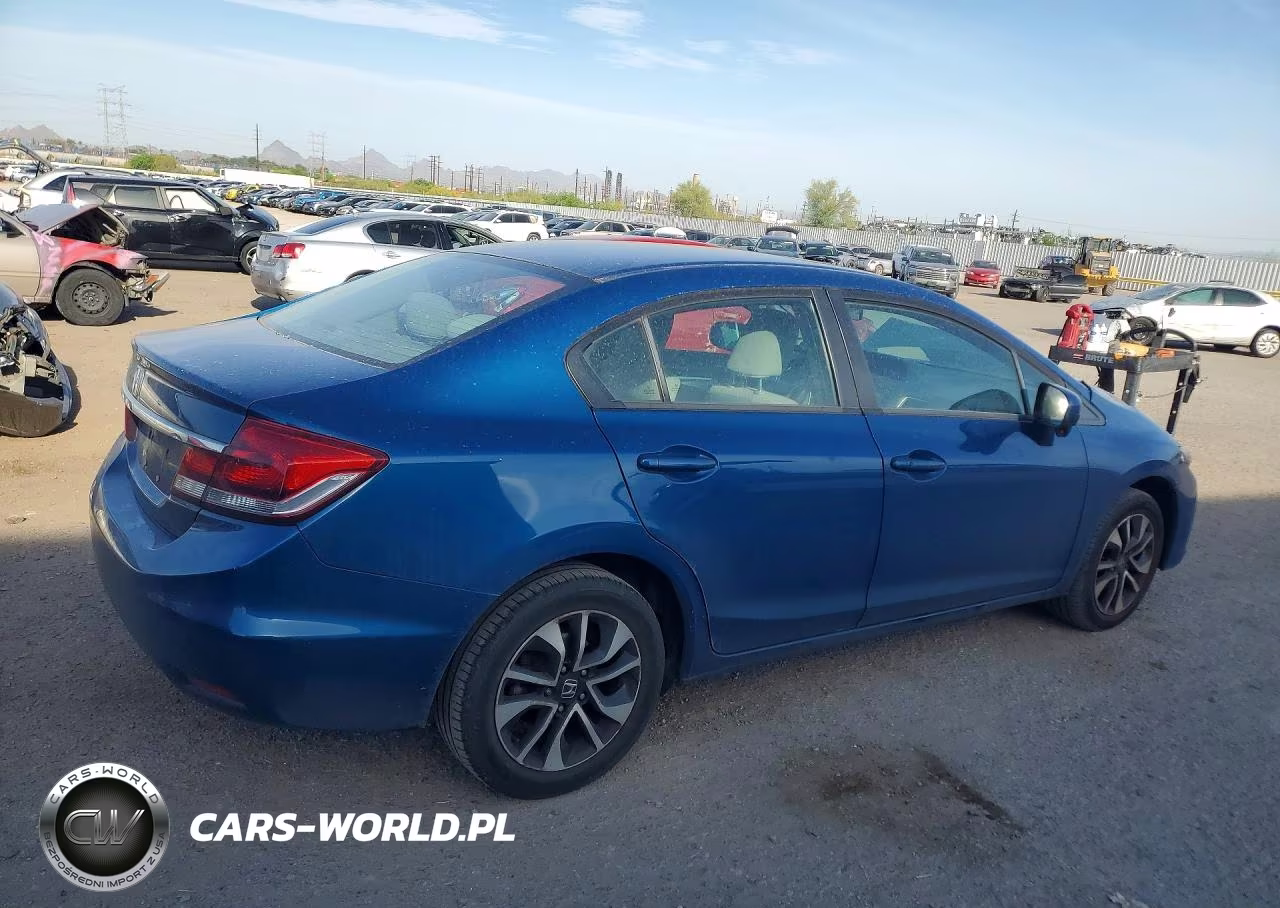 2014 Honda Civic Ex VIN:2HGFB2F83EH519626 - 3