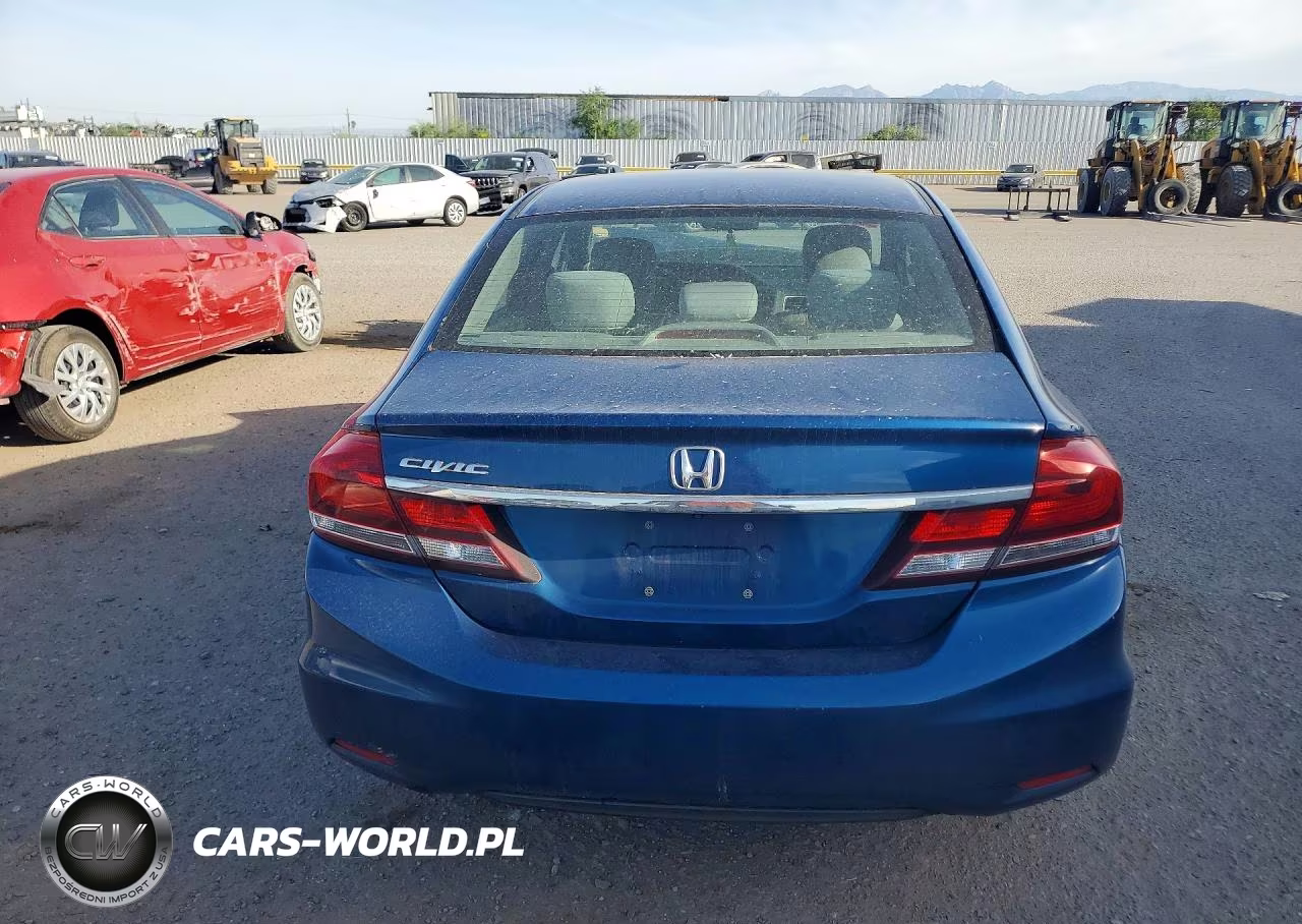 2014 Honda Civic Ex VIN:2HGFB2F83EH519626 - 6