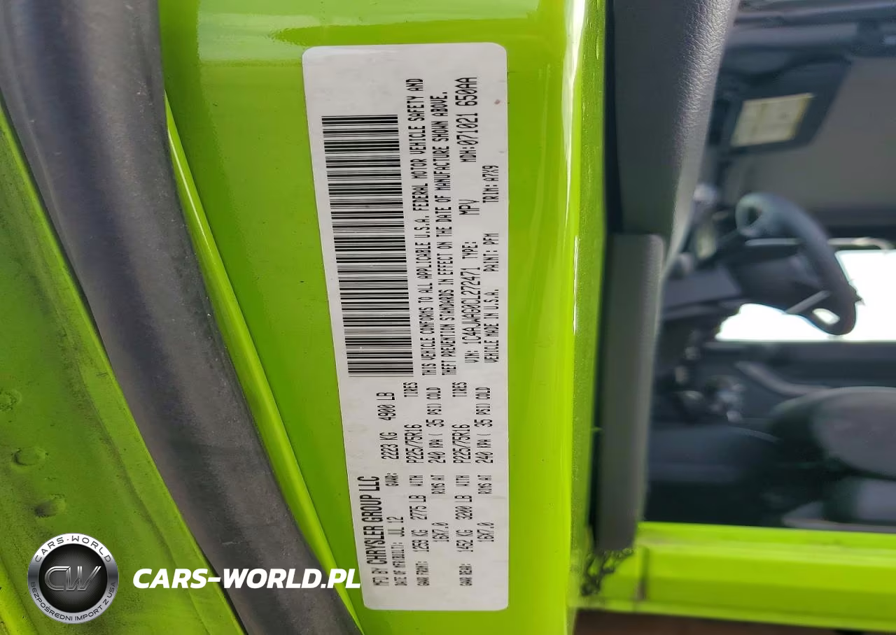 2012 Jeep Wrangler Sport VIN:1C4AJWAG0CL272471 - 13