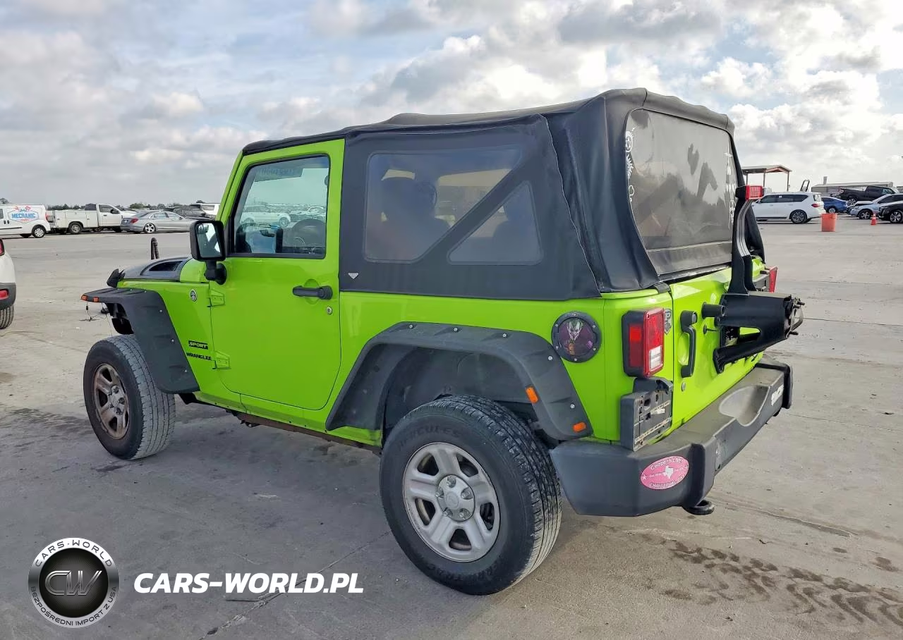 2012 Jeep Wrangler Sport VIN:1C4AJWAG0CL272471 - 2
