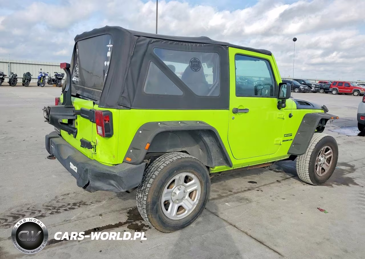 2012 Jeep Wrangler Sport VIN:1C4AJWAG0CL272471 - 3