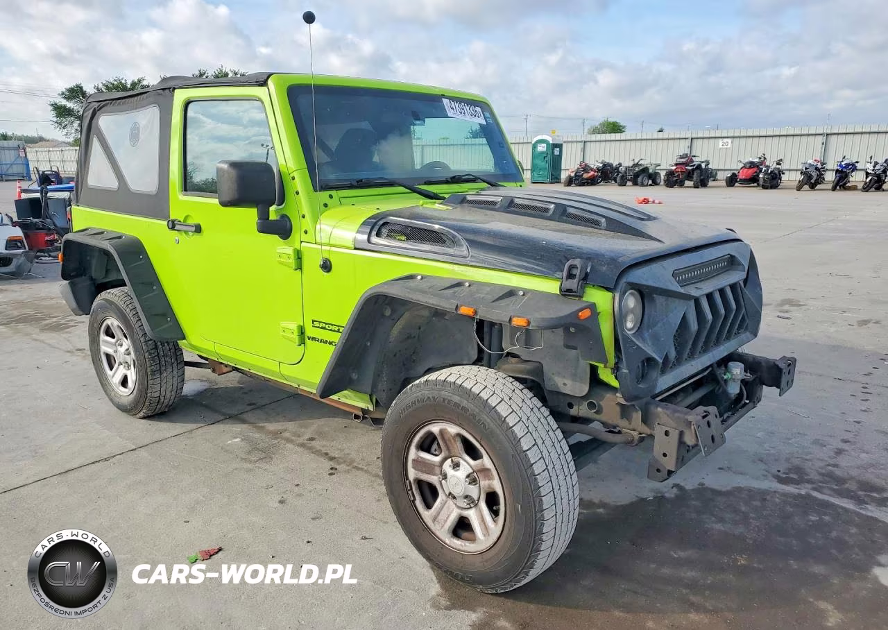 2012 Jeep Wrangler Sport VIN:1C4AJWAG0CL272471 - 4