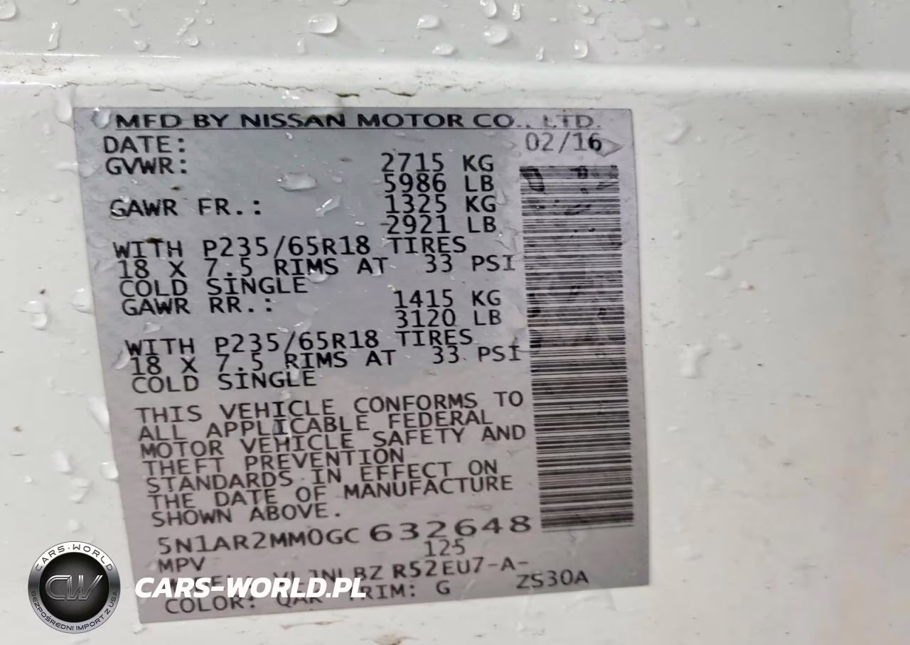 2016 Nissan Pathfinder S VIN:5N1AR2MM0GC632648 - 12