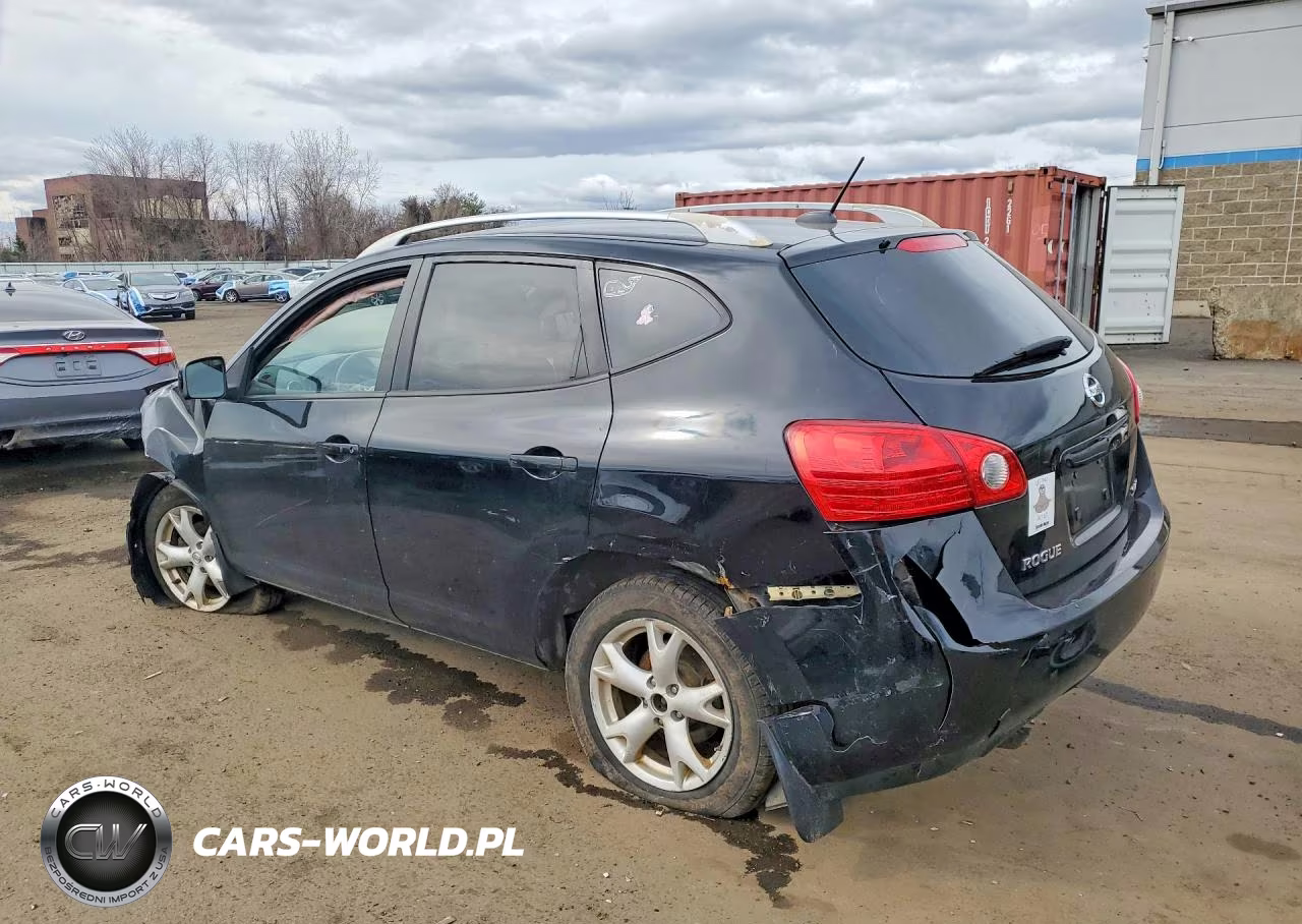 2008 Nissan Rogue S VIN:JN8AS58VX8W101393 - 2