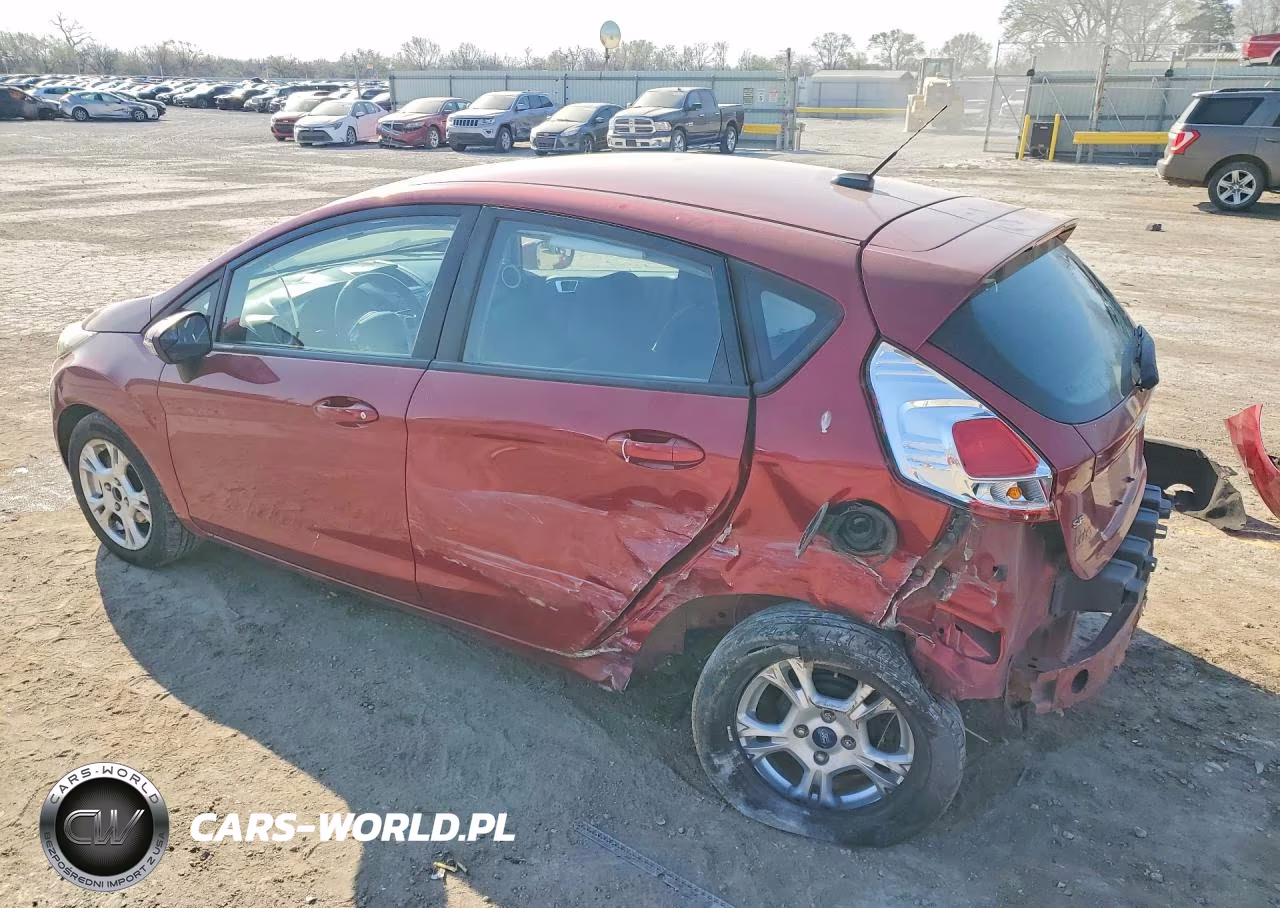 2015 Ford Fiesta Se VIN:3FADP4EJXFM121121 - 2