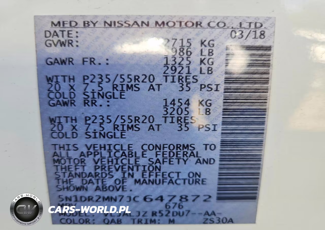 2018 Nissan Pathfinder Platinum VIN:5N1DR2MN7JC647872 - 13