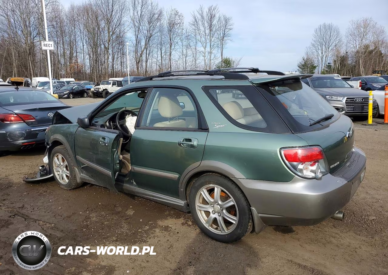 2006 Subaru Impreza Outback Sport VIN:JF1GG68696H802195 - 2