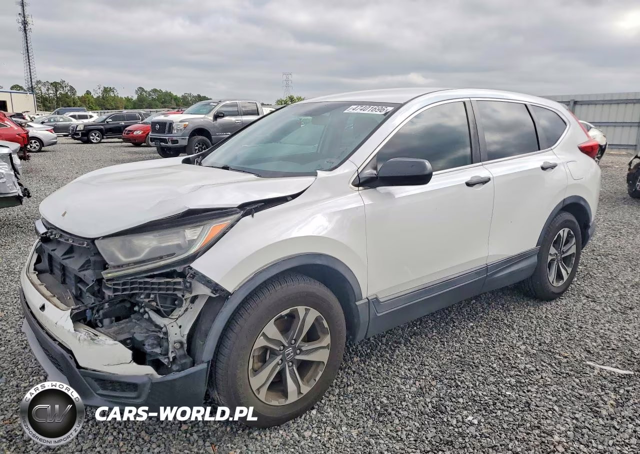 2019 Honda Cr-V Lx VIN:2HKRW5H37KH417011 - 1
