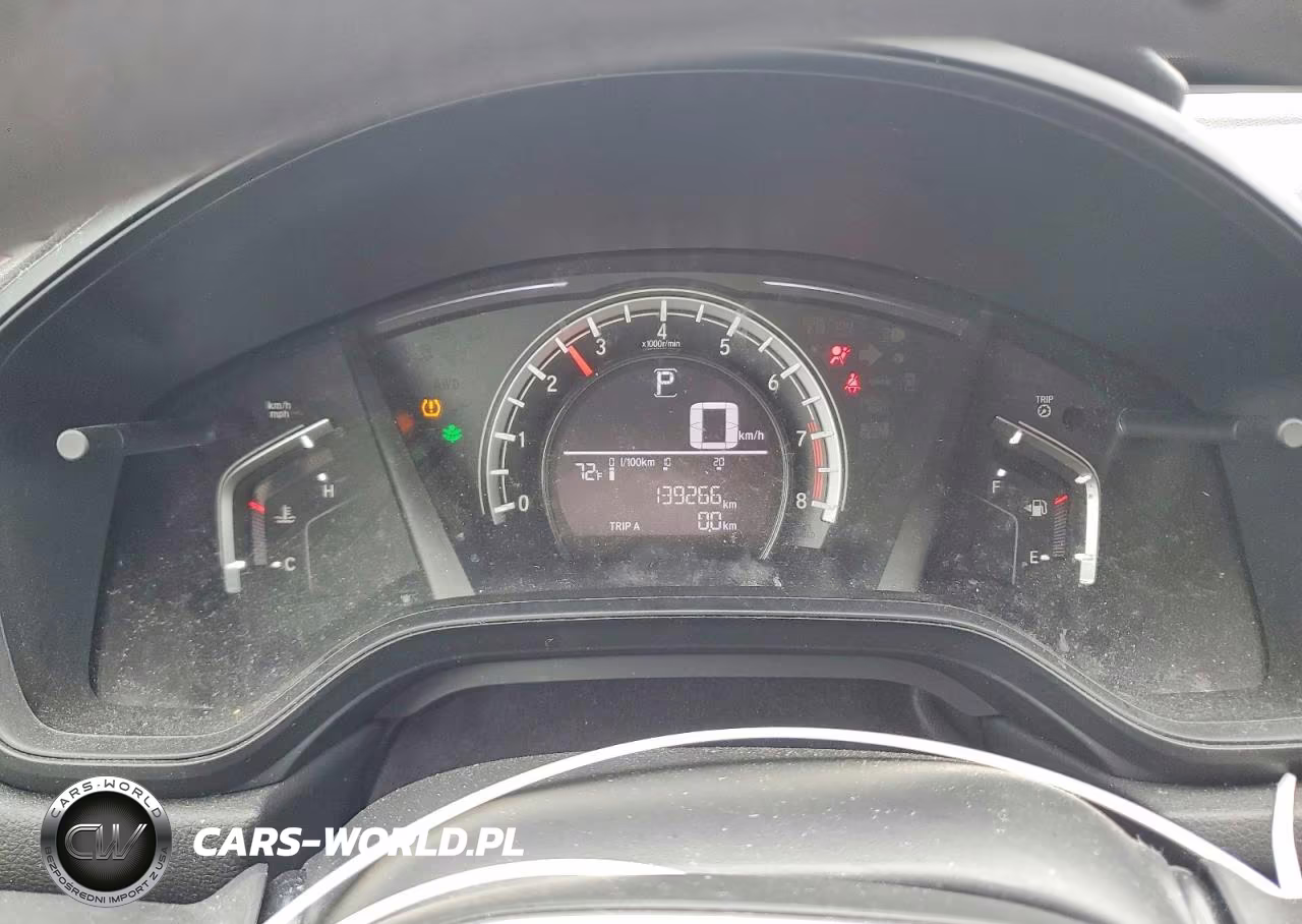 2019 Honda Cr-V Lx VIN:2HKRW5H37KH417011 - 9