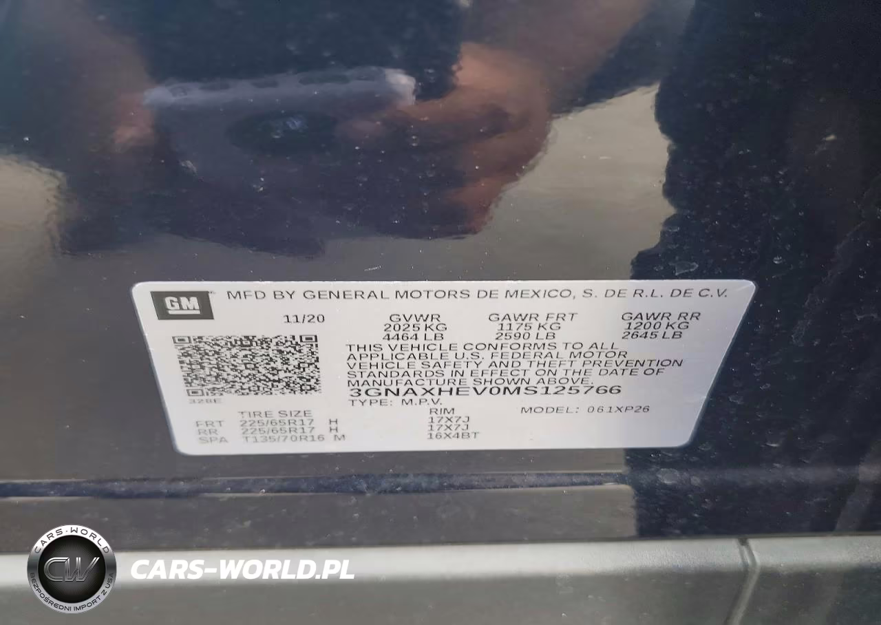 2021 Chevrolet Equinox Ls VIN:3GNAXHEV0MS125766 - 13