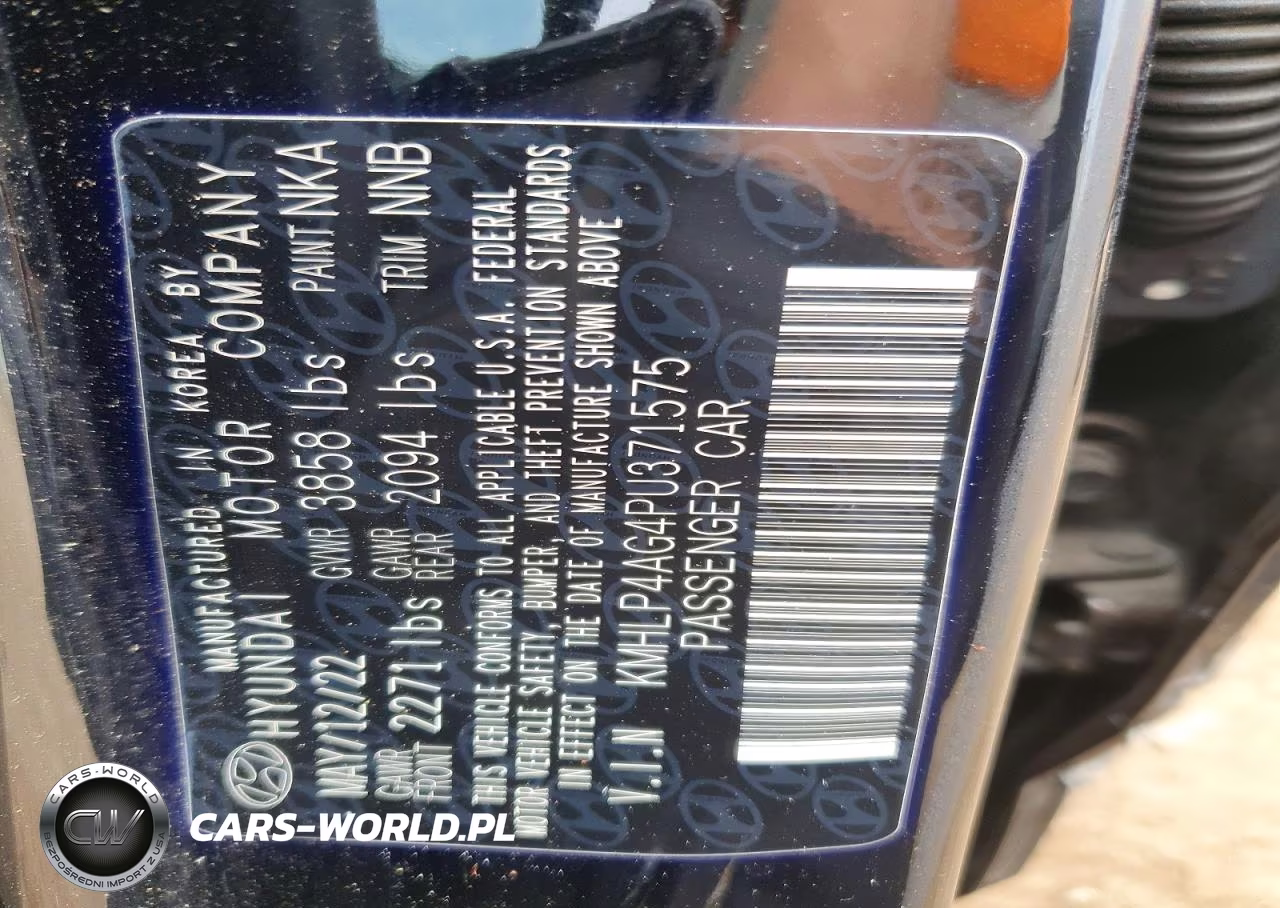 2023 Hyundai Elantra Limited VIN:KMHLP4AG4PU371575 - 13