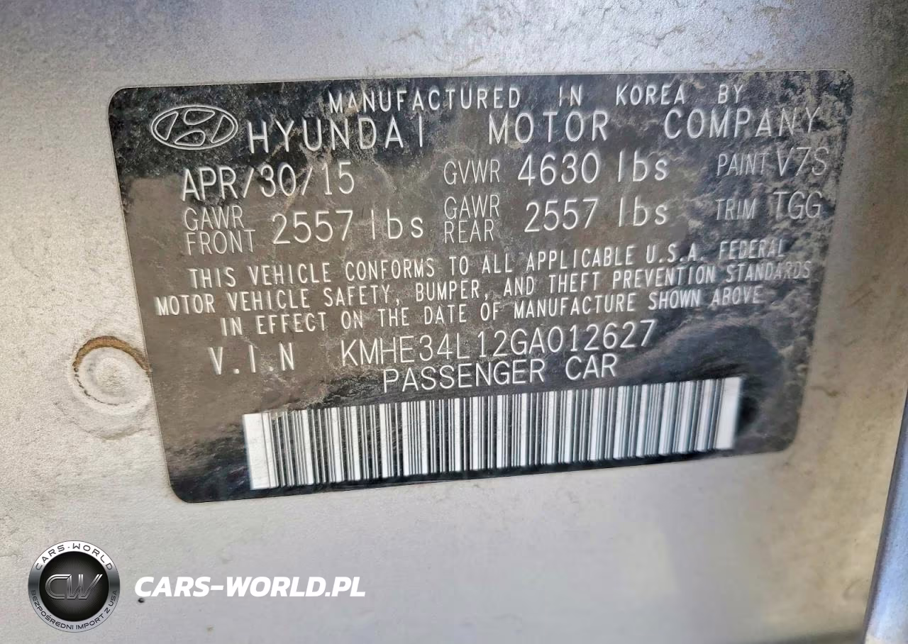 2016 Hyundai Sonata Hybrid Limited VIN:KMHE34L12GA012627 - 13