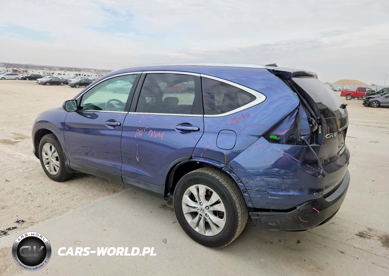 2013 Honda Cr-V Exl VIN:2HKRM4H77DH643345 - 2