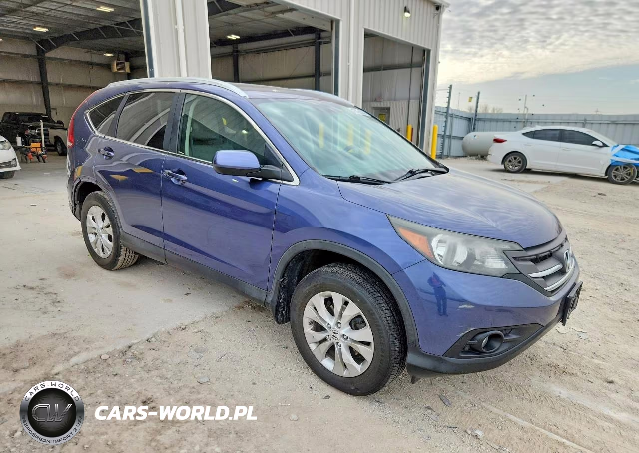 2013 Honda Cr-V Exl VIN:2HKRM4H77DH643345 - 4