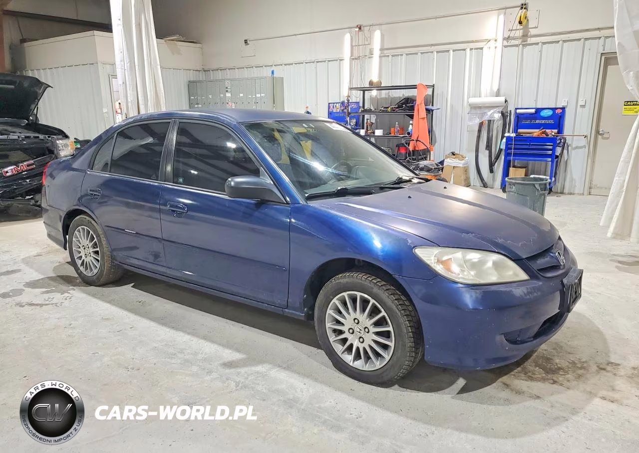2004 Honda Civic Lx VIN:2HGES16504H621072 - 4