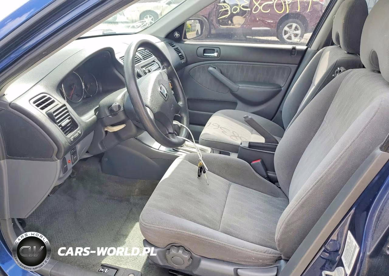 2004 Honda Civic Lx VIN:2HGES16504H621072 - 7