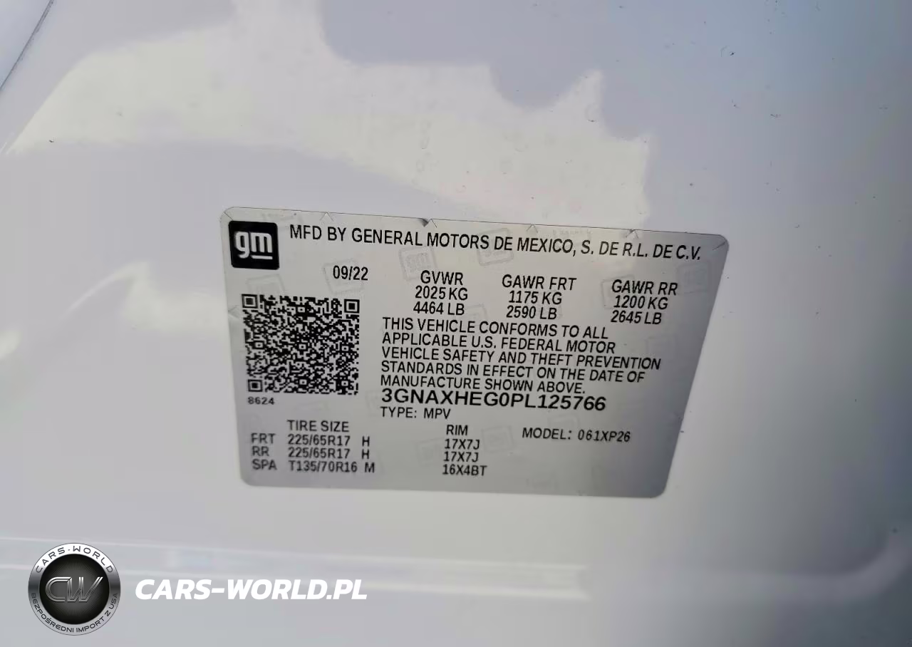 2023 Chevrolet Equinox Ls VIN:3GNAXHEG0PL125766 - 13