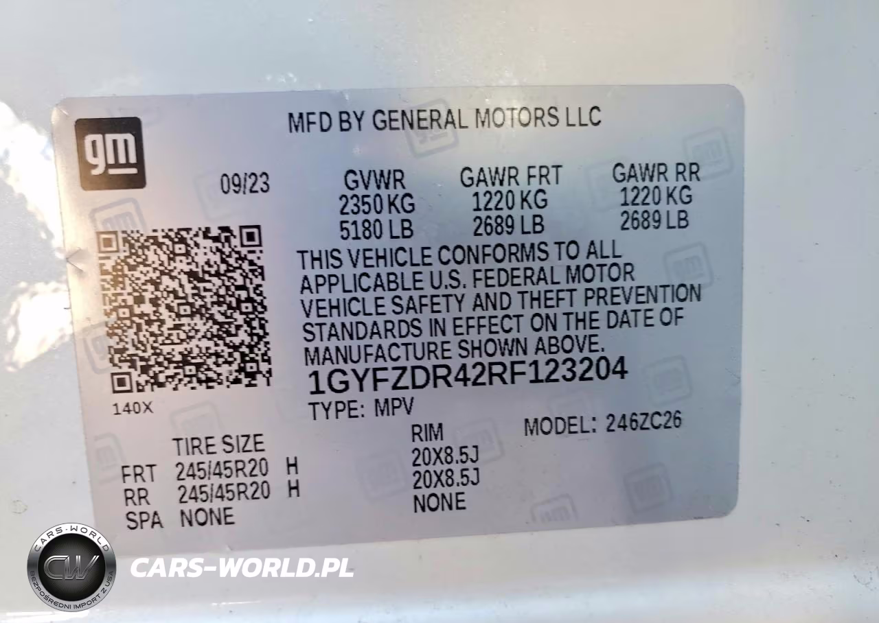2024 Cadillac Xt4 Premium Luxury VIN:1GYFZDR42RF123204 - 13