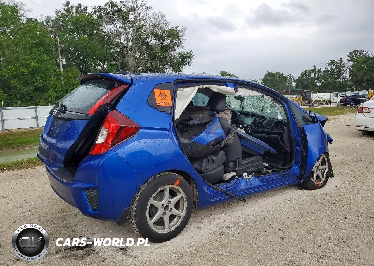 2017 Honda Fit Ex VIN:3HGGK5H94HM709999 - 3