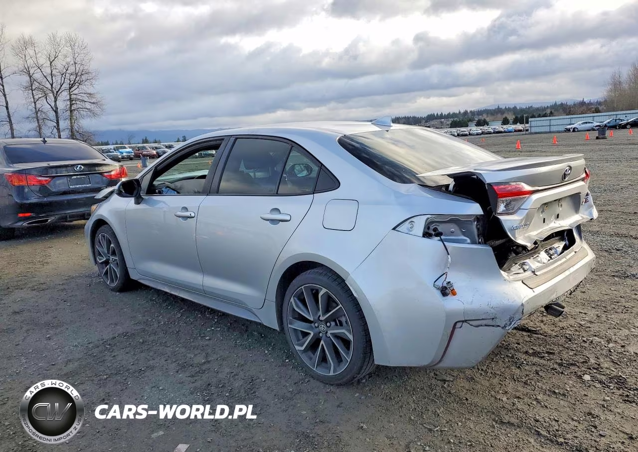 2020 Toyota Corolla Se VIN:JTDS4RCE8LJ031455 - 2