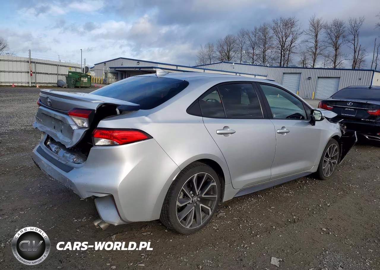 2020 Toyota Corolla Se VIN:JTDS4RCE8LJ031455 - 3