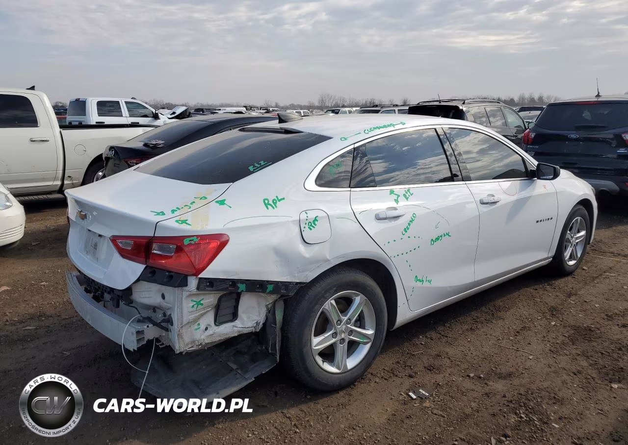 2019 Chevrolet Malibu Ls VIN:1G1ZB5ST5KF197603 - 3