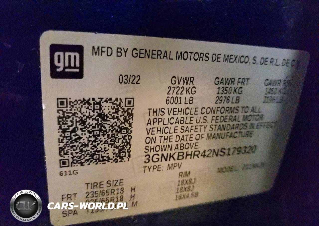 2022 Chevrolet Blazer 2Lt VIN:3GNKBHR42NS179320 - 14