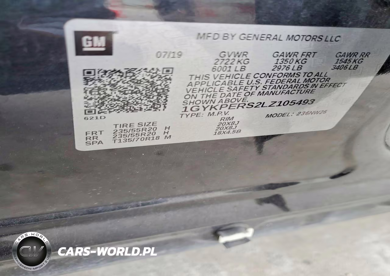 2020 Cadillac Xt6 Platinum Premium Luxury VIN:1GYKPERS2LZ105493 - 12