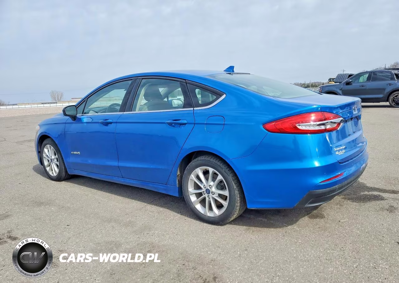 2019 Ford Fusion Se VIN:3FA6P0LU7KR184978 - 2