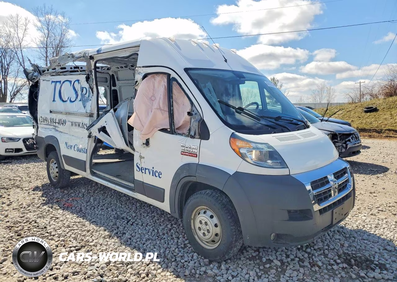 2017 Ram Promaster 3500 Delivery Van VIN:3C6URVHG9HE505468 - 4