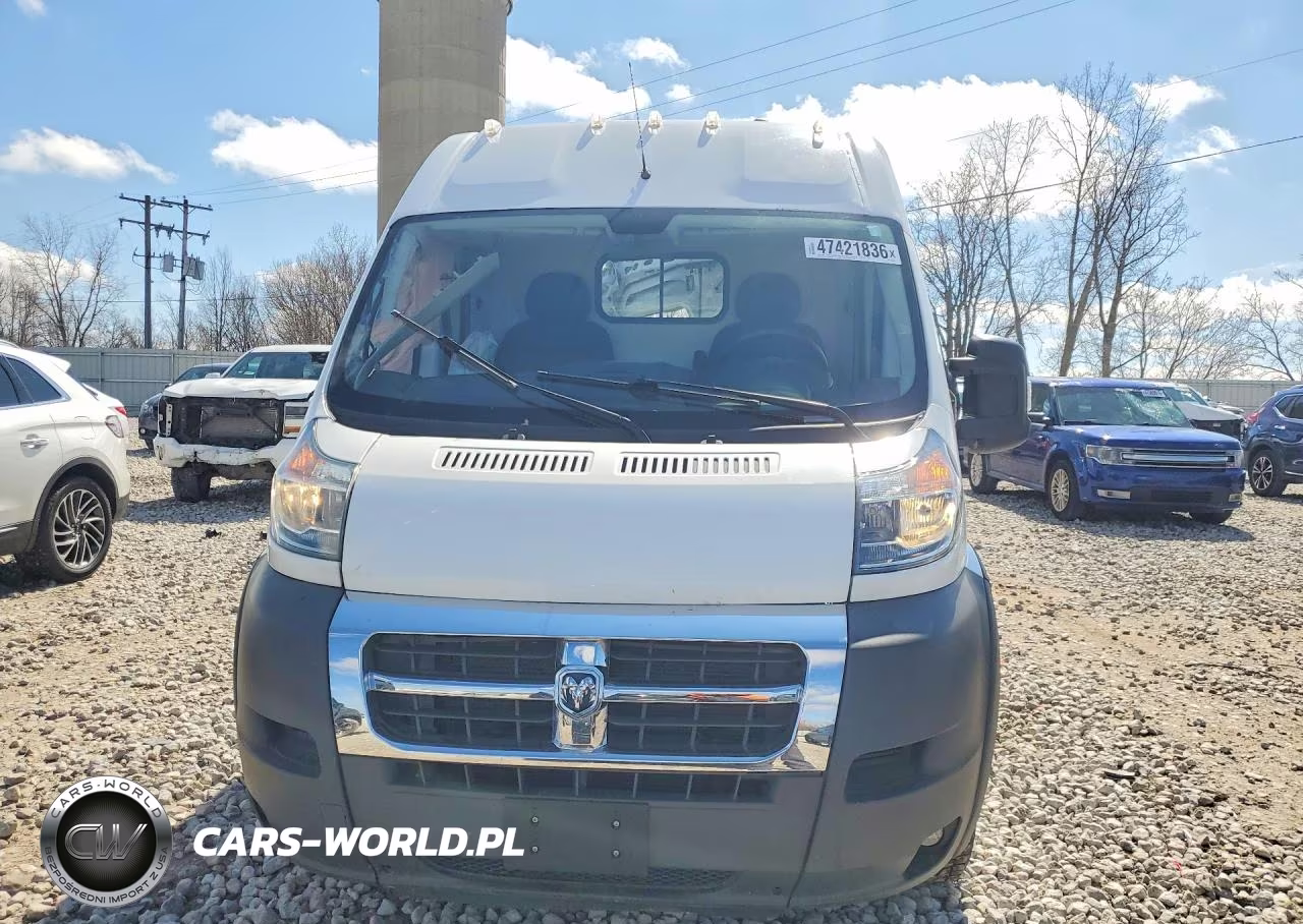 2017 Ram Promaster 3500 Delivery Van VIN:3C6URVHG9HE505468 - 5