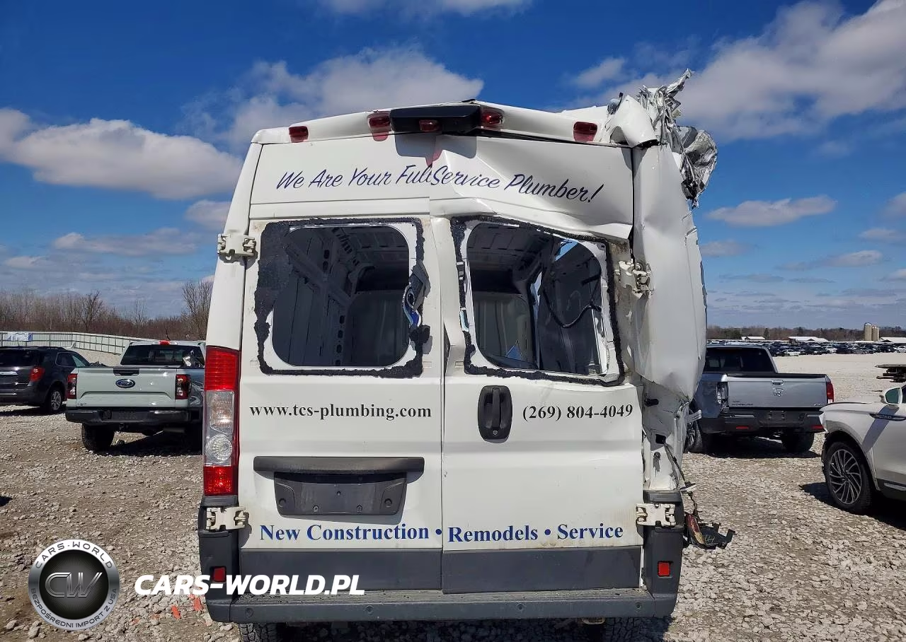 2017 Ram Promaster 3500 Delivery Van VIN:3C6URVHG9HE505468 - 6