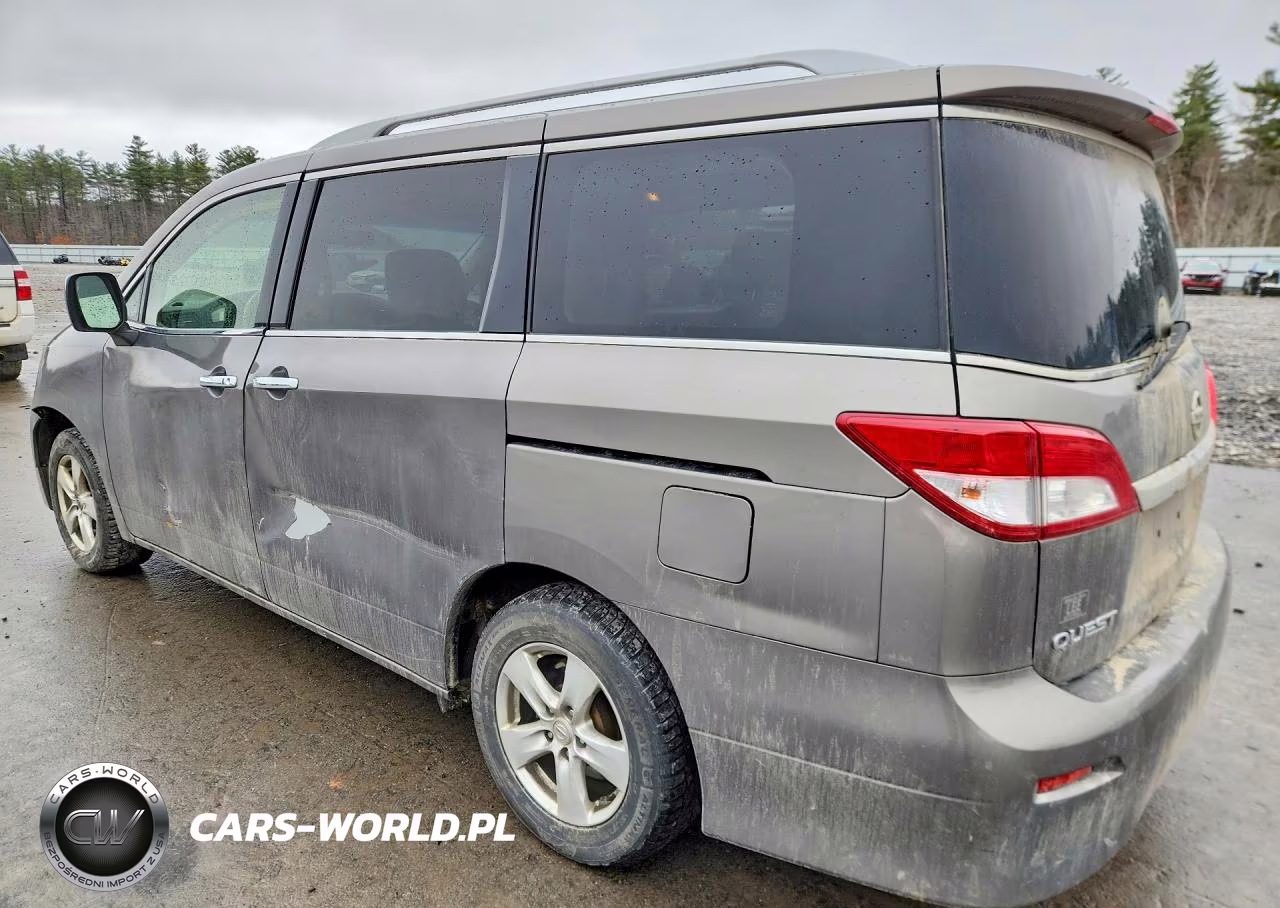 2017 Nissan Quest Sv VIN:JN8AE2KP7H9170136 - 2