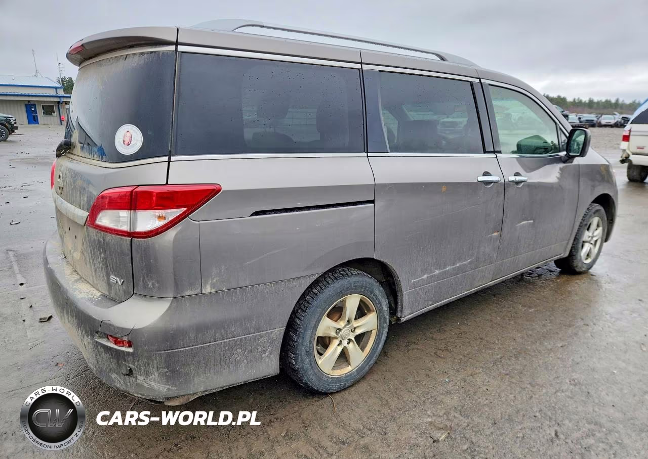 2017 Nissan Quest Sv VIN:JN8AE2KP7H9170136 - 3