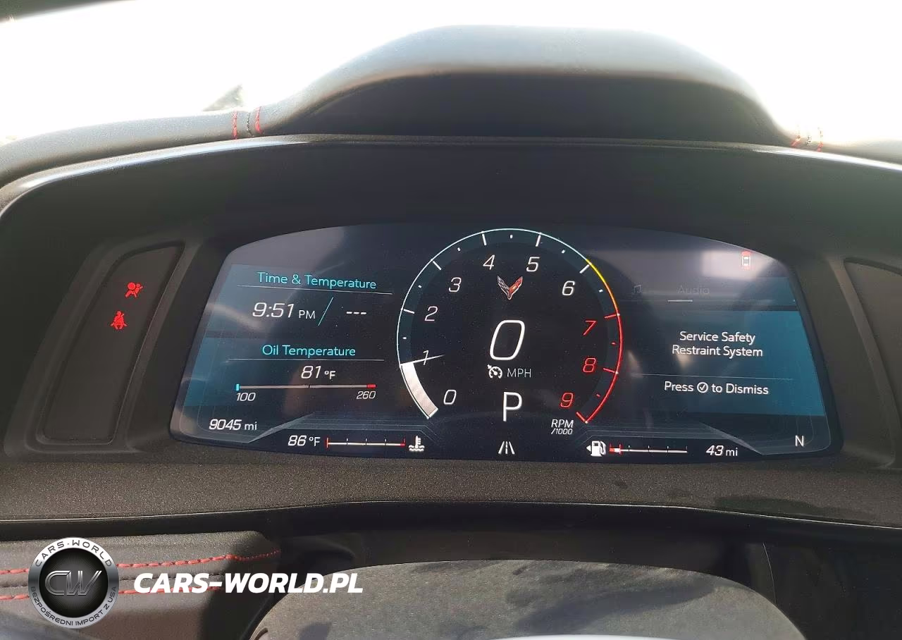 2024 Chevrolet Corvette Z06 3Lz VIN:1G1YF3D31R5610439 - 9