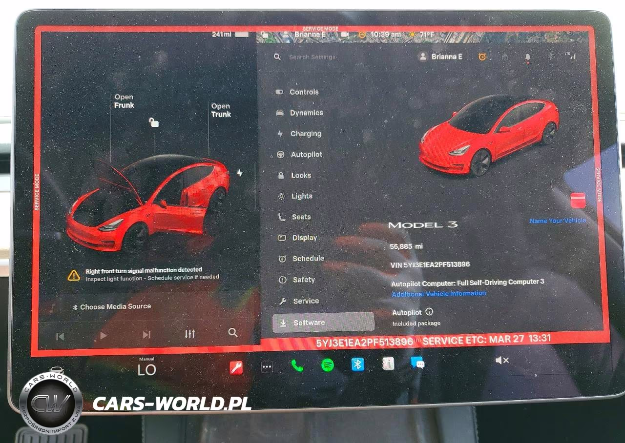 2023 Tesla Model 3 VIN:5YJ3E1EA2PF513896 - 9