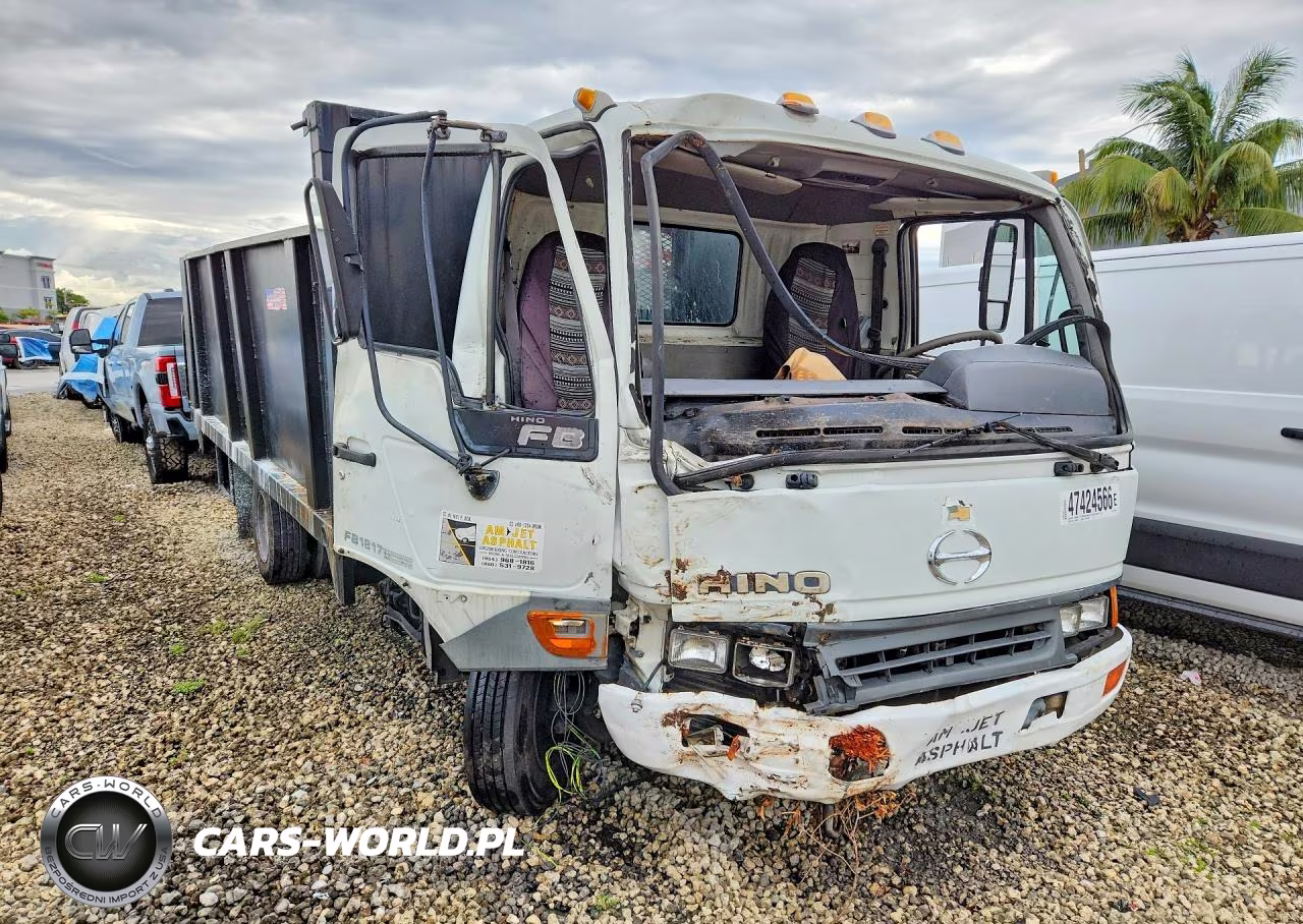 2004 Hino Fb1817 Dump Truck VIN:JHBFB4JE041S11163 - 4