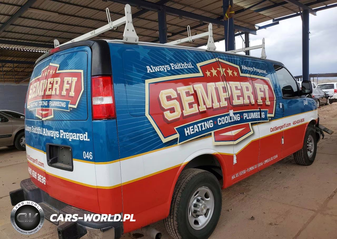 2022 Chevrolet Express 2500 Utility - Service Van VIN:1GCWGAFP4N1178723 - 3
