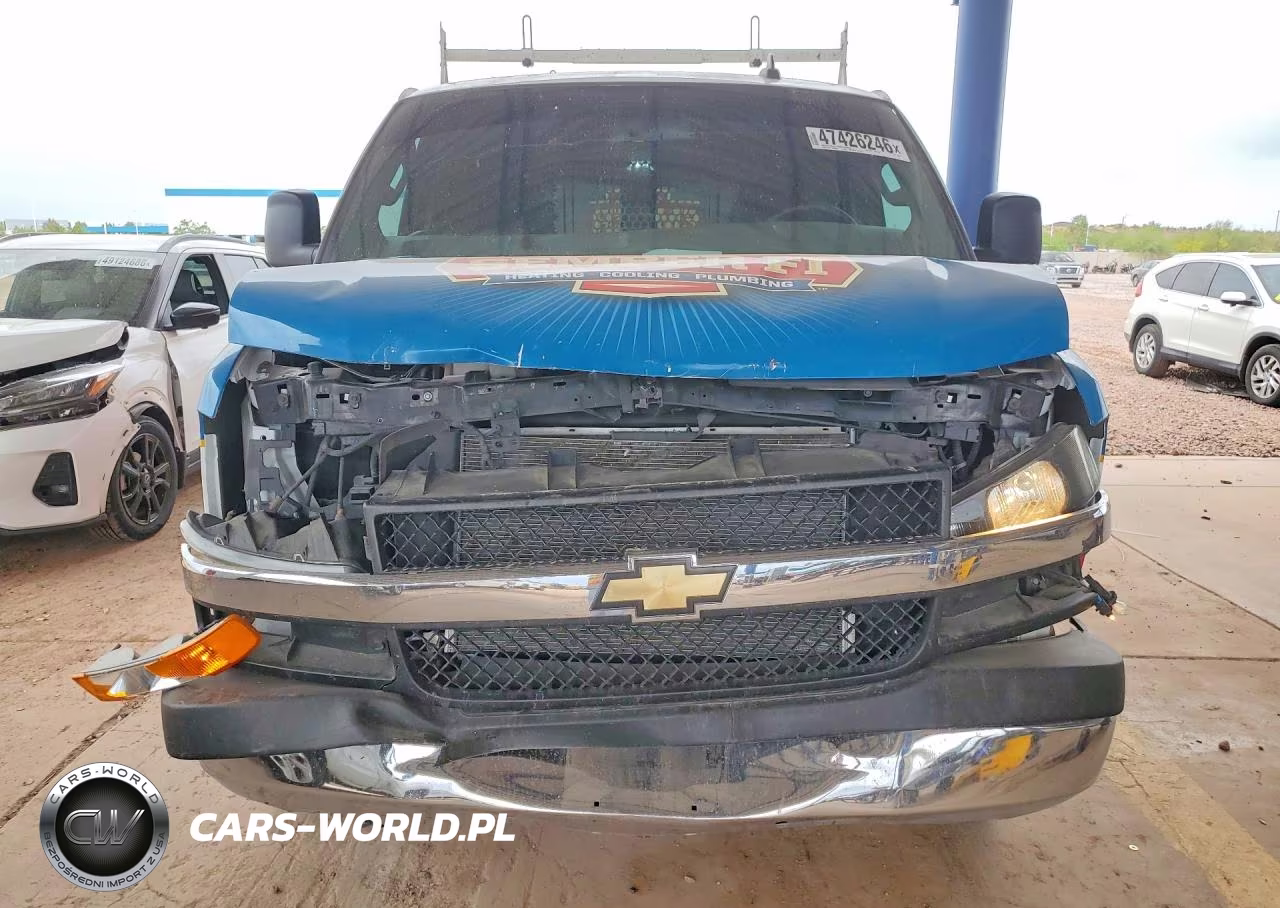 2022 Chevrolet Express 2500 Utility - Service Van VIN:1GCWGAFP4N1178723 - 5