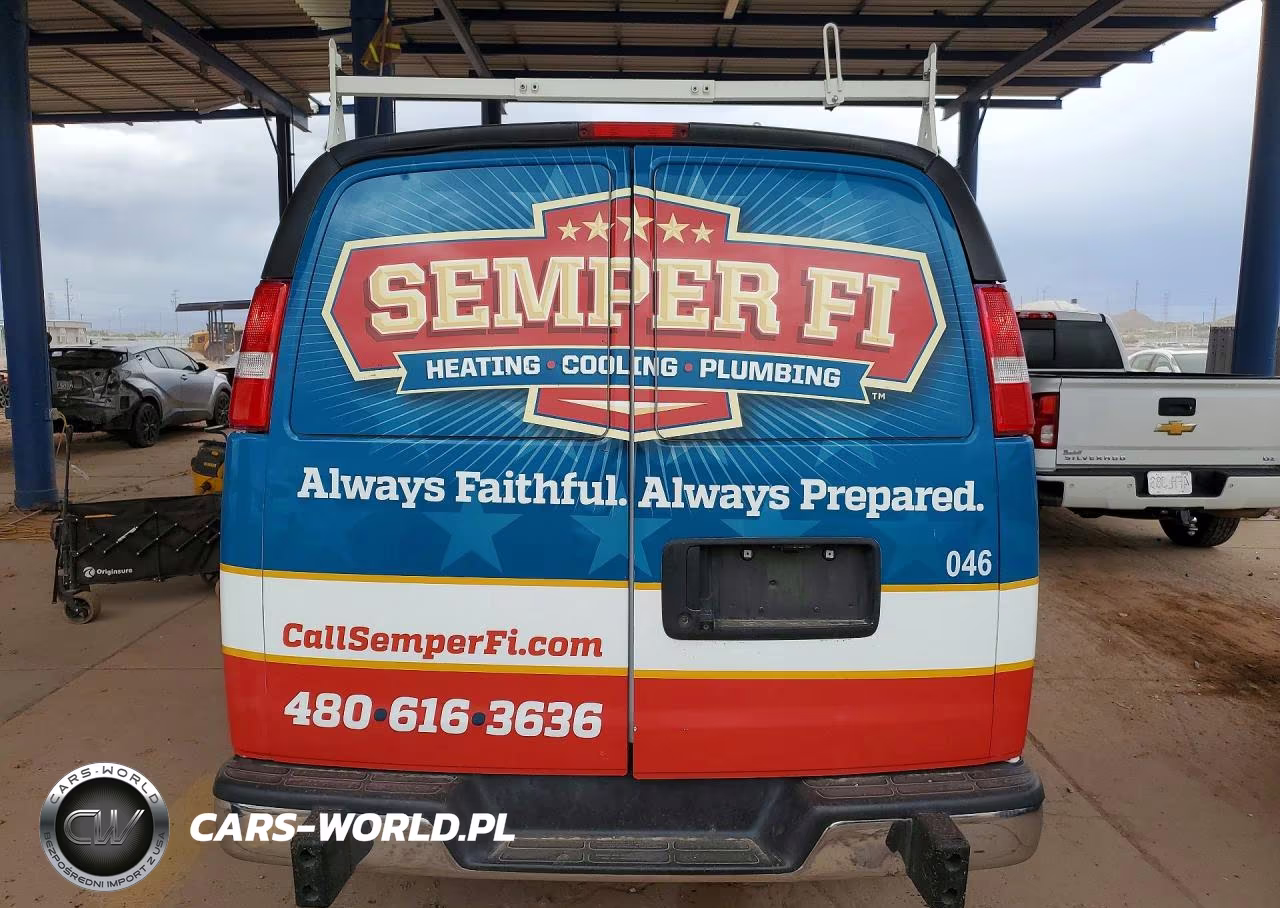 2022 Chevrolet Express 2500 Utility - Service Van VIN:1GCWGAFP4N1178723 - 6