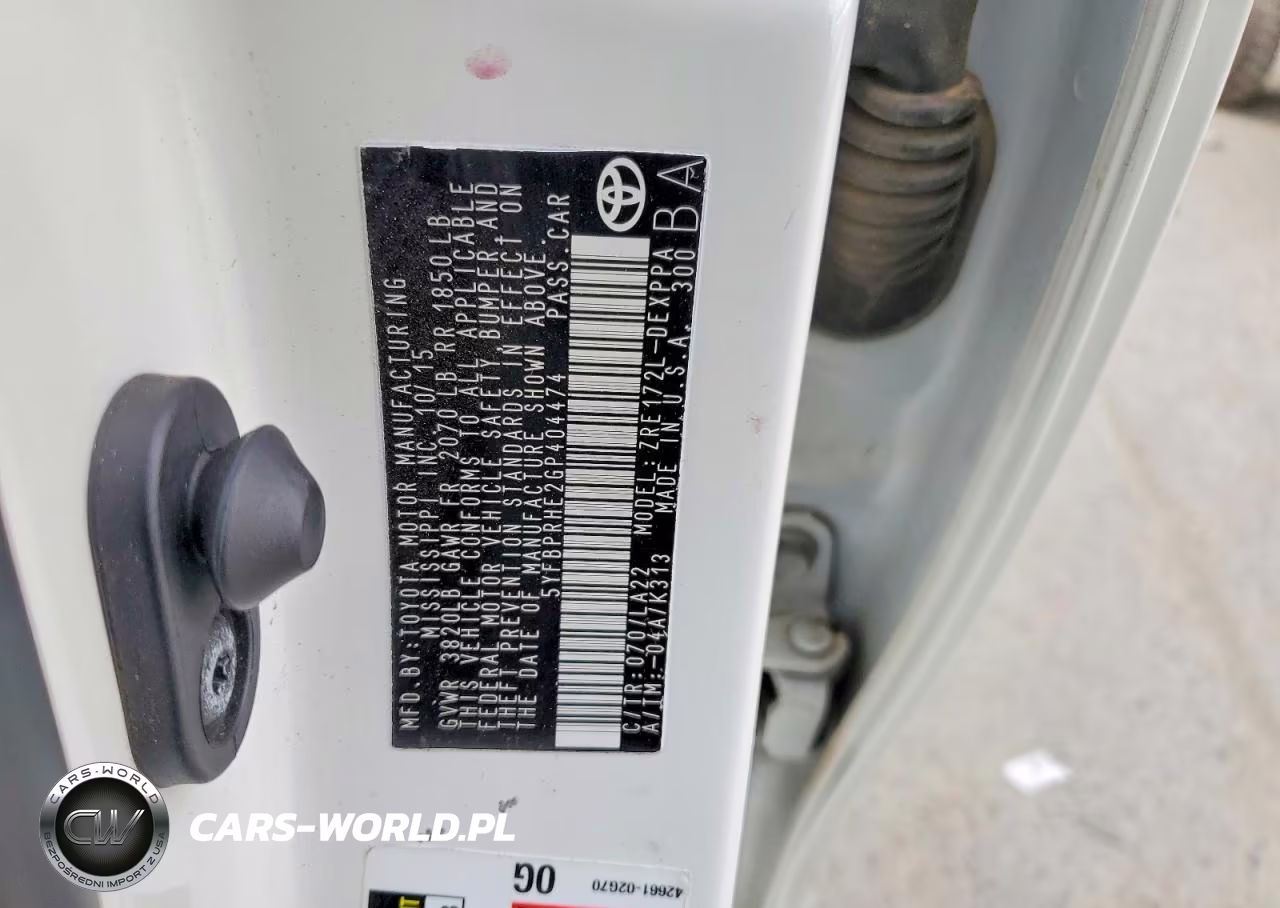 2016 Toyota Corolla Le Eco Premium VIN:5YFBPRHE2GP404474 - 13