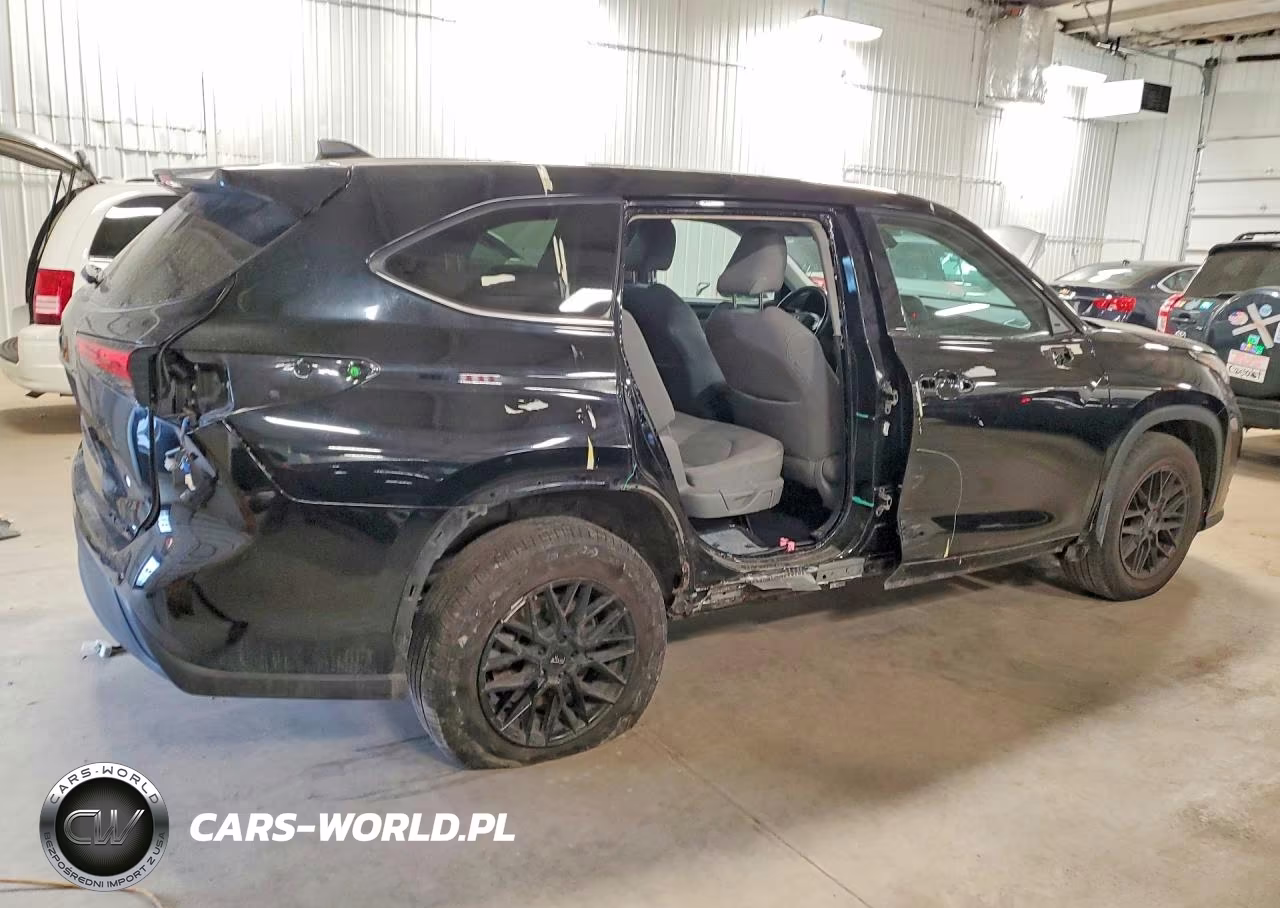 2022 Toyota Highlander Le VIN:5TDBZRBH4NS578984 - 3