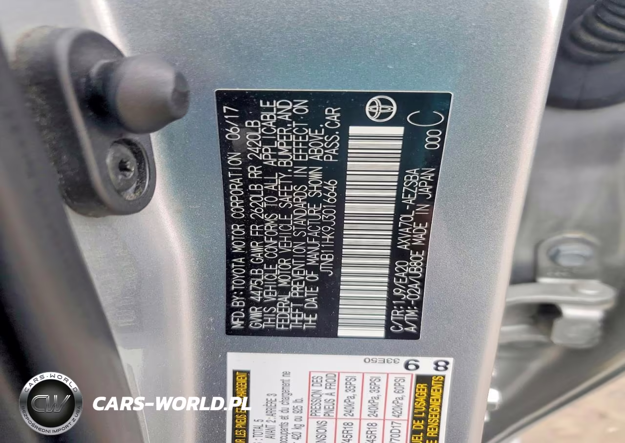 2018 Toyota Camry Se VIN:JTNB11HK9J3016646 - 12